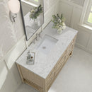 James Martin Breckenridge 48" Single Bathroom Vanity, Whitewashed Oak