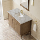 James Martin Kinnsden 48" Single Bathroom Vanity, Weathered Oak