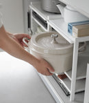 Three-Tier Cabinet Storage Rack (14" H)  - Steel