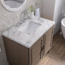 James Martin Portland 36" Single Bathroom Vanity, Whitewashed Walnut