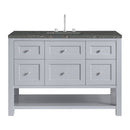 James Martin Breckenridge 48" Single Bathroom Vanity, Serenity Blue