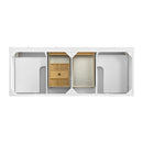 James Martin Breckenridge 60" Double Bathroom Vanity, Bright White