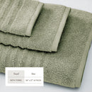 Luxury Combed Cotton Bath Towel Set - Karina Collection by Great Bay Home