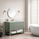 James Martin Breckenridge 48" Single Bathroom Vanity, Smokey Celadon