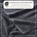 Cotton Diamond Waffle Weave Bath Towel Set - Grayson Collection by Great Bay Home