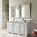 James Martin Bristol 60" Double Bathroom Vanity, Bright White
