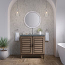 James Martin Portland 36" Single Bathroom Vanity, Whitewashed Walnut