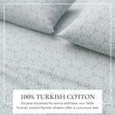Turkish Cotton Flannel Sheet - Belle Collection by Great Bay Home