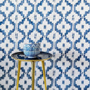 Ikat Crackled Ceramic Tiles 8x8