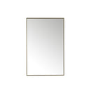James Martin Rohe 26" Mirror, Champagne Brass