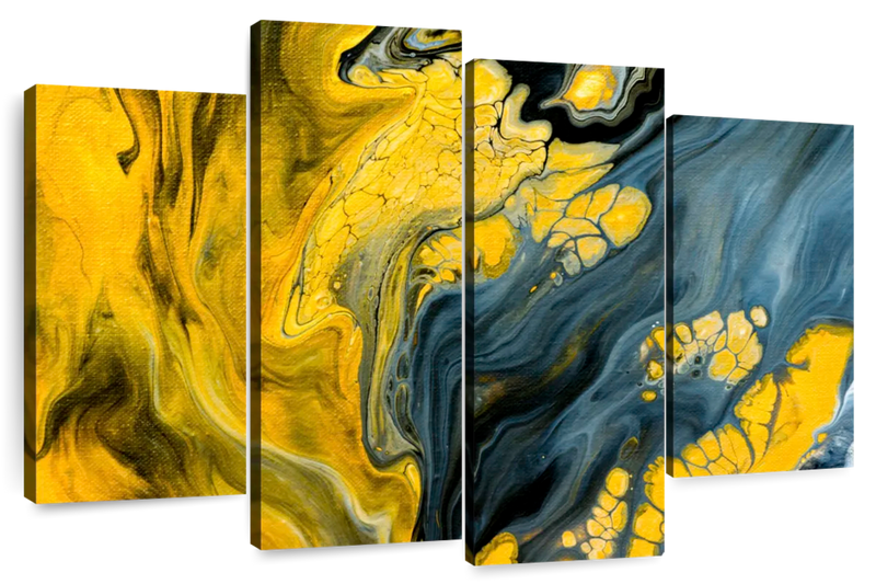 Marbled Abstract Wall Art