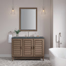 James Martin Portland 48" Single Bathroom Vanity, Whitewashed Walnut
