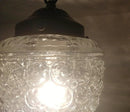 Authentic Vintage Chain Glass Ceiling Light by The Lamp Goods