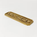 Brass "Pull" Door Sign 1-5/16” W x 4-9/16” H - Brass Door Sign