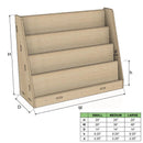 JENN- Montessori Front Facing Bookshelf
