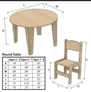 STELLA- Round Table with Set of 4 Chairs