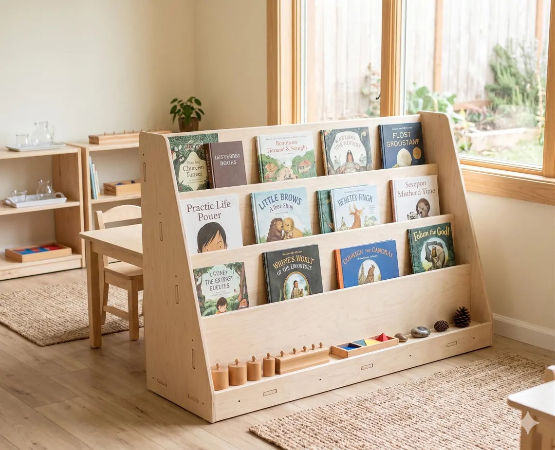 CARTER- Montessori Toy Shelf, photo 2 of 7