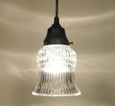 Vintage Bell Glass Hanging Pendant Light by The Lamp Goods