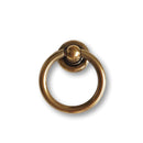 Plain Antique Brass "Capri" Ring Drawer Pulls