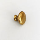 Round "Capri" Antique Brass Cabinet Knob
