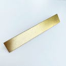 Rectangular Granada Aged Brass Drawer Handles by Forge Hardware Studio