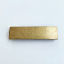 Rectangular Granada Aged Brass Drawer Handles by Forge Hardware Studio