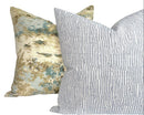 Lincoln Toile Pillow Cover in Light Blue, Thibaut Pillows