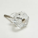 Glass Depression Clear Drawer Pull and Cabinet Knobs