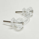 Glass Depression Clear Drawer Pull and Cabinet Knobs
