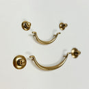 Ring Pulls "Sicily" Bail Antique Brass Hardware