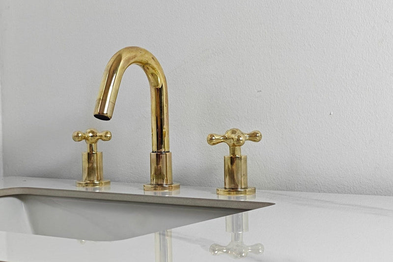 Unlacquered Brass Vanity Faucet