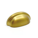 Dark Brushed Gold "Baron" Cup Pull and Knobs