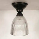 Vintage Slender Factory Holophane Industrial Ceiling LIGHT by The Lamp Goods