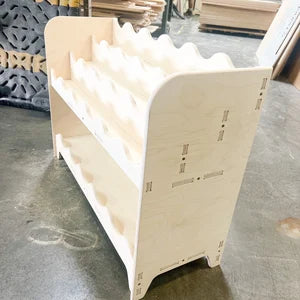 DARLA V2- Wave Design Bookshelf, photo 3 of 10