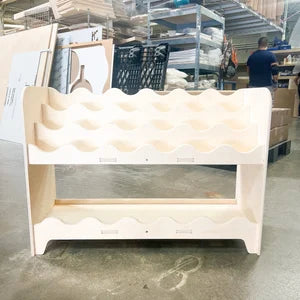DARLA V2- Wave Design Bookshelf, photo 2 of 10