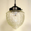 Antique Clear Glass Pendant Light | 5"