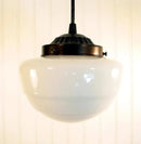 Schoolhouse Pendant LIGHT of Replica Mushroom Globe