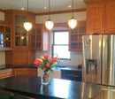 Antique Clear Glass Pendant Light | 5"