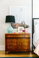 Worn Brass "Capri" Cabinet Drawer Ring Pulls