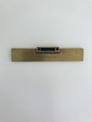 Rectangular "Dara" Aged Brass Drawer Pulls - Cabinet Handles by Forge Hardware Studio