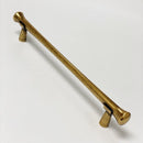 Hourglass "Tuscany" Drawer Pulls and Knobs in Antique Brass