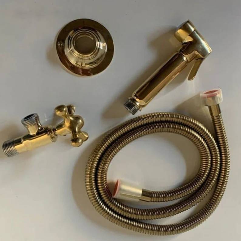 Solid Brass Kitchen Faucet Side Sprayer in Various Finishes