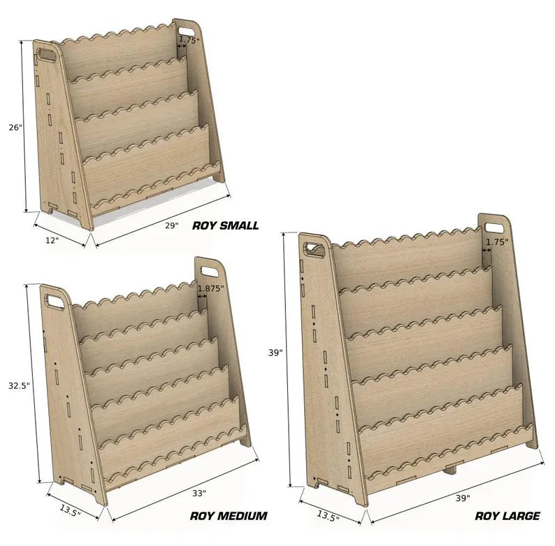 ROY - Scalloped Bookshelf, photo 10 of 10