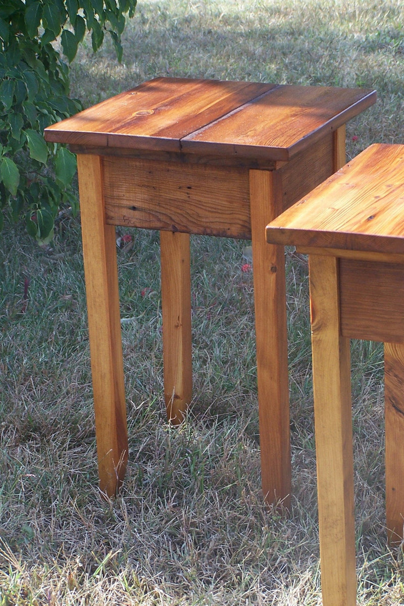 Side Table, Coffee End Table, Small Wood Table, Wood Nightstand, Bedroom Table