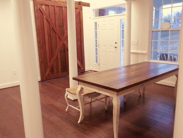 La Provencale, antique French farm dining table - Country kitchen oak table with rectangular shape - Vintage, Reclaimed, Wood