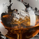Globe Decanter With 4 Glasses Style 4 1 Premium Barware Gift by The Wine Savant
