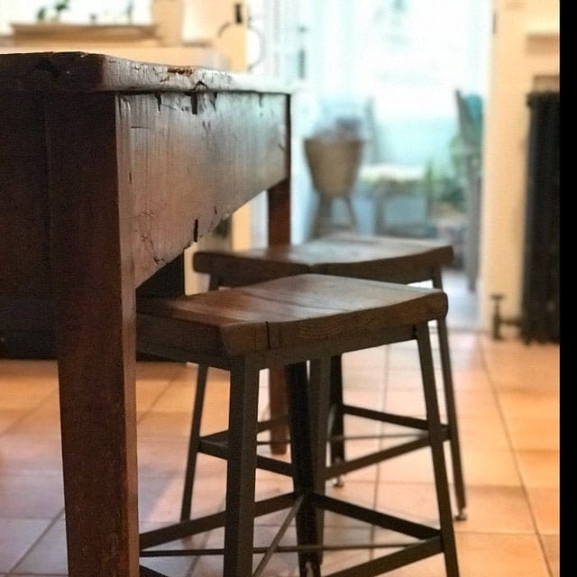 Bar Stools Counter Height, Saddle Stools, Reclaimed Wood Bar Stools, Counter Height Stools, Wood Bar Stools, Industrial Metal Stools