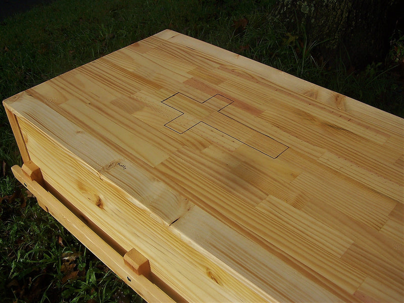 Wood Casket, Pine Box Coffin, Wood Coffin, Casket Box, Funeral Coffin, Cemetery Casket, Solid Pine Casket, Burial Coffin, Reclaimed Wood