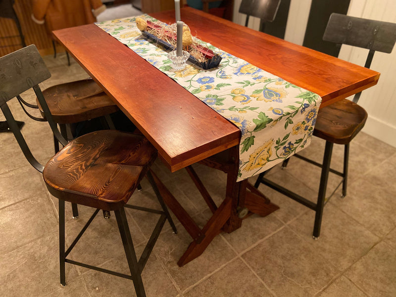 Bar Stools With Backs, Counter Stools, Scooped Seat Brew Haus, Counter Height Stools, Reclaimed Wood Bar Stools, Modern Farmhouse Bar Stools