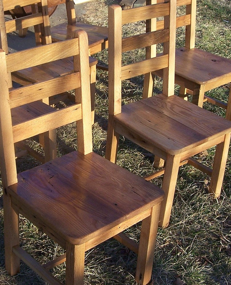 Handmade Dining Chair, Wood Dining Chair, Rustic Dining Chair, Kitchen Chair, Reclaimed Wood Chair.